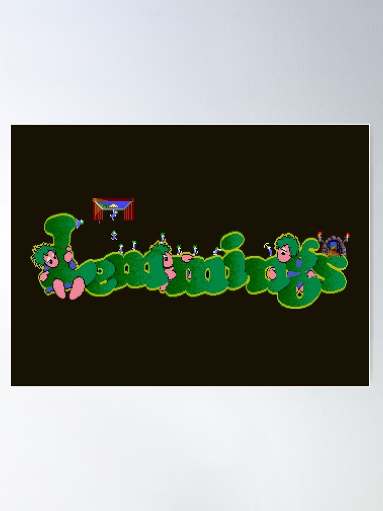 Lemmings 2 - The Tribes Poster for Sale by iloveamiga