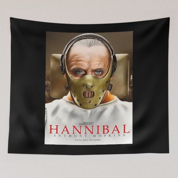Item preview, Hannibal Anthony Hopkins designed and sold by ShopArtGalla.