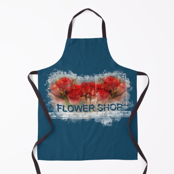 Item preview, Flower Shop text font with RED ROSE flower designed and sold by wudtipun.