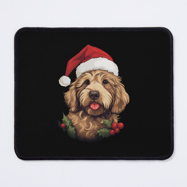 Item preview, Christmas GoldenDoodle designed and sold by RetroPrints.