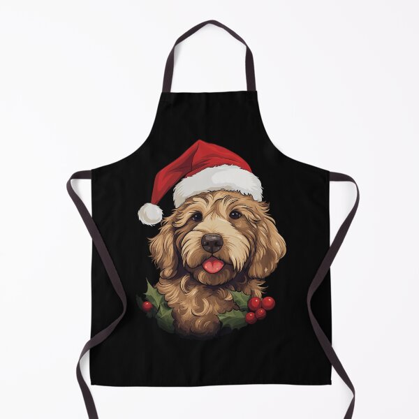 Item preview, Christmas GoldenDoodle designed and sold by RetroPrints.
