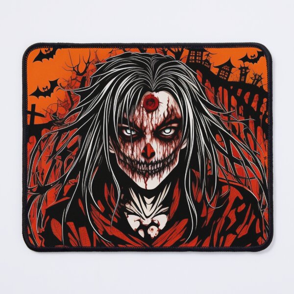 Item preview, Halloween ghostly psychedelic bloody manga designed and sold by JaroDesign2023.