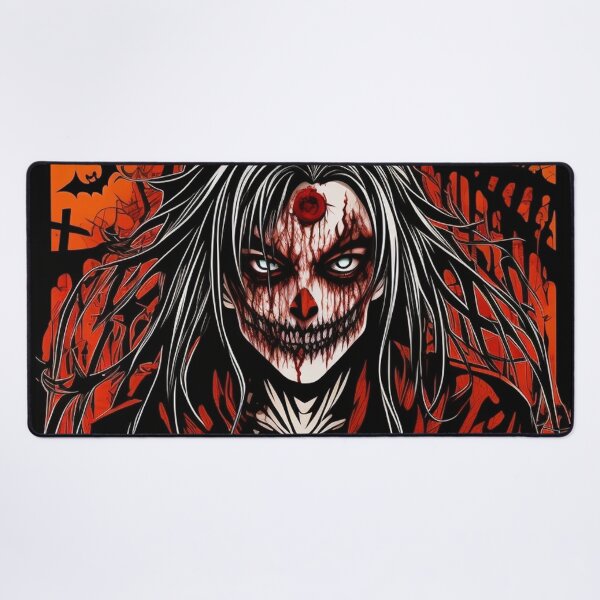 Item preview, Halloween ghostly psychedelic bloody manga designed and sold by JaroDesign2023.