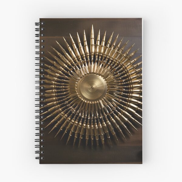 Item preview, Bullet casing gold and white digital art print designed and sold by dcrc.