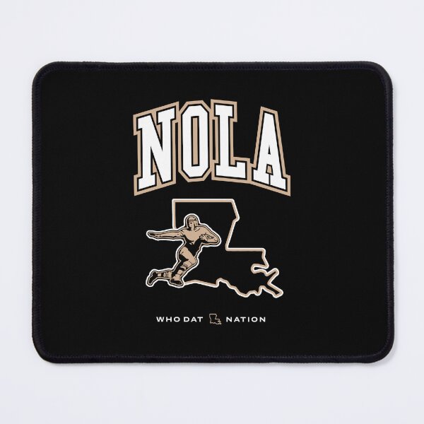 Item preview, NOLA Vintage Football Player Graphic (Dark) designed and sold by damgoodgame.