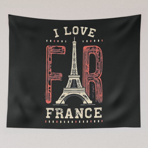 Item preview, I Love France  designed and sold by GoodOldVintage.