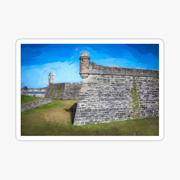 Item preview, Castillo De San Marcos St Augustine Florida X100 designed and sold by RichFrancoCars.