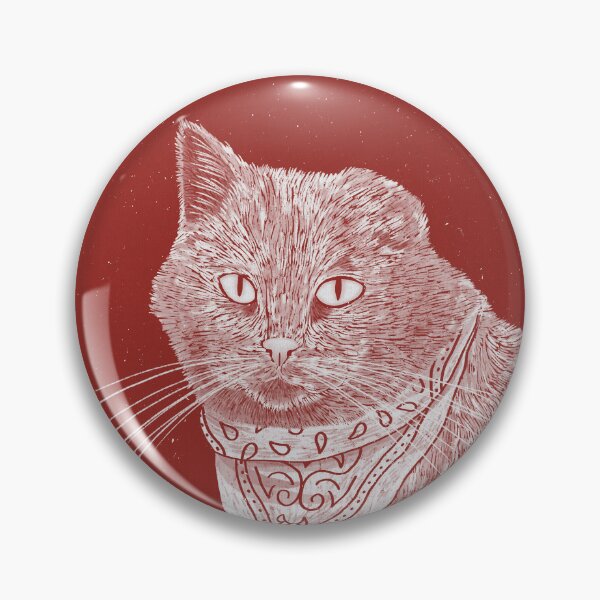 Item preview, The Badass Bandit Cat  designed and sold by AnyoneCanYeehaw.