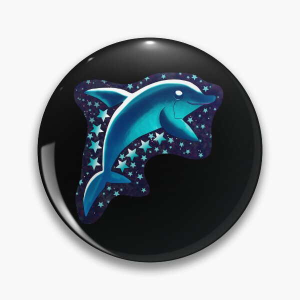 Item preview, Sweet Adorable Dolphin Space Delightful Charm designed and sold by Artcurrents.