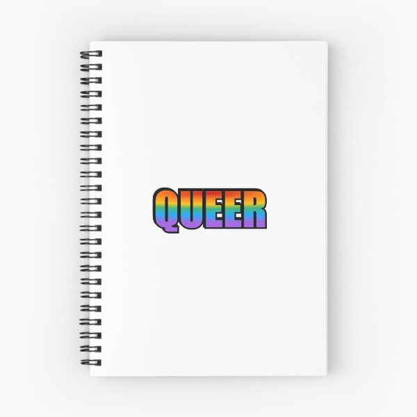 Item preview, Queer - rainbow gay pride flag colors - National Coming Out Day designed and sold by Inspirationmotivation.