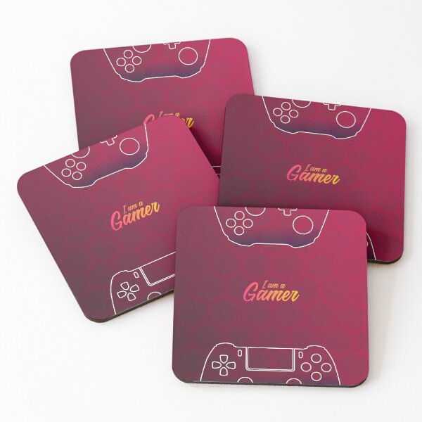 Item preview, Unlock Your Gaming Persona with Personalized Products | Two Game Controllers and I am a Gamer Text designed and sold by ShoppingKazkar.