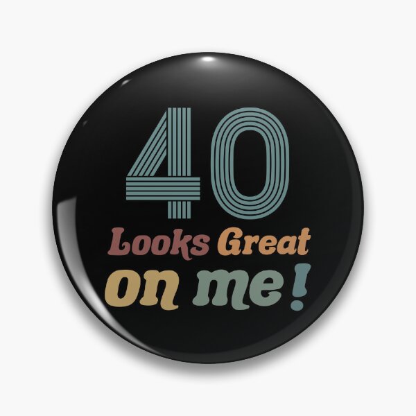 Item preview, Funny Vintage 40th Birthday designed and sold by thepixelgarden.