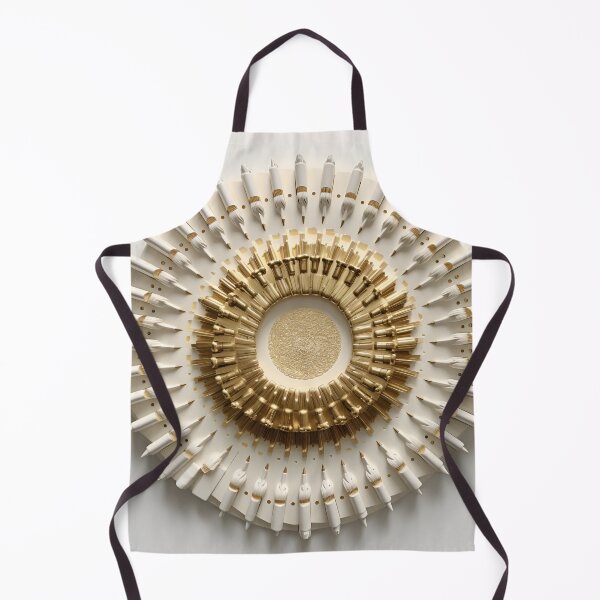 Item preview, bullet casing gold and white digital art print designed and sold by dcrc.