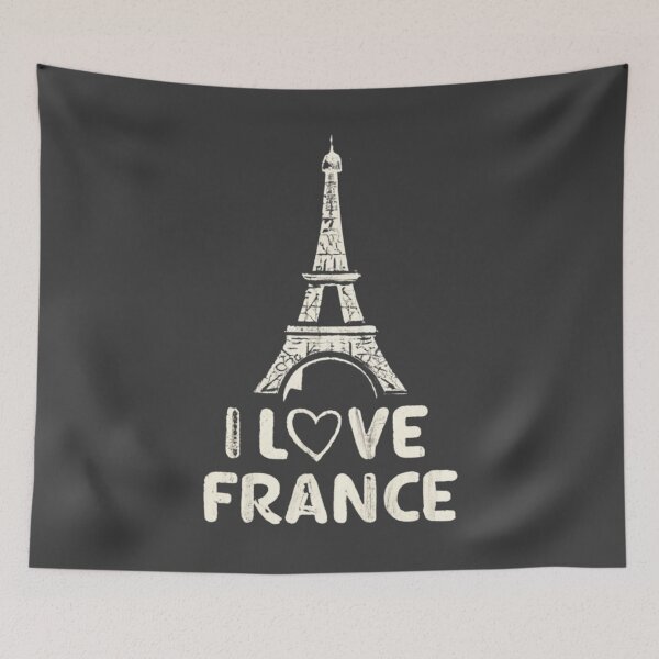Item preview, I Love France  designed and sold by GoodOldVintage.