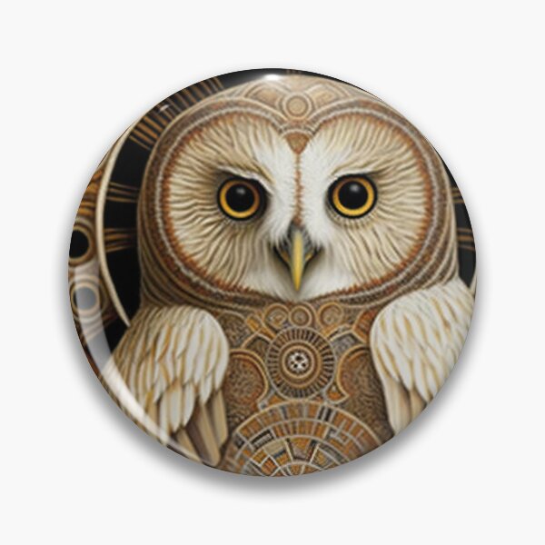 Item preview, Timekeeper Owl designed and sold by OccultDreams.