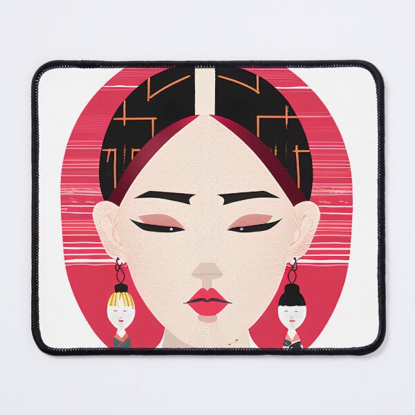 Item preview, Artist Harper Clark; Japanese Girl Aya designed and sold by TheAbayArt.