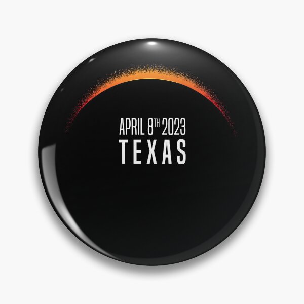 Artikelvorschau, Totale Sonnenfinsternis 2024, auch bekannt als Große Amerikanische Totale Sonnenfinsternis in Texas entworfen und verkauft von TheBeesForYou.
