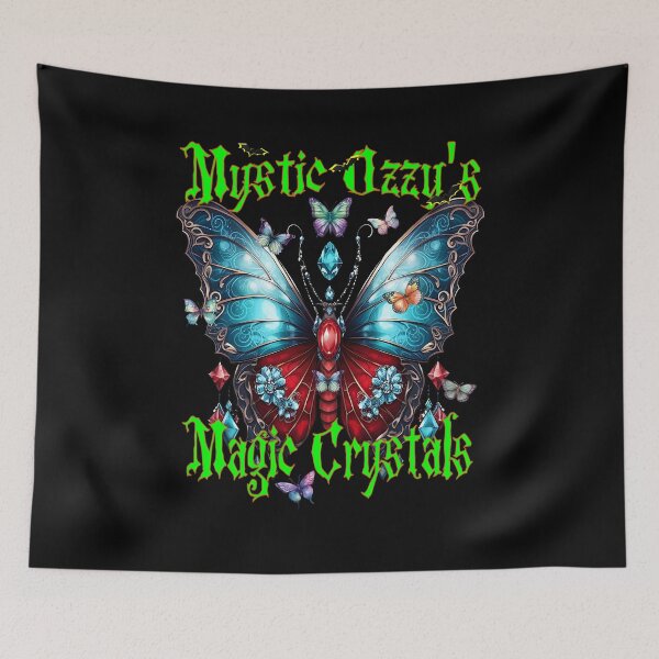 Item preview, Magical Luna Moth: Mystic Ozzy's Crystal-Adorned Butterfly Moth designed and sold by MysticOzzy.