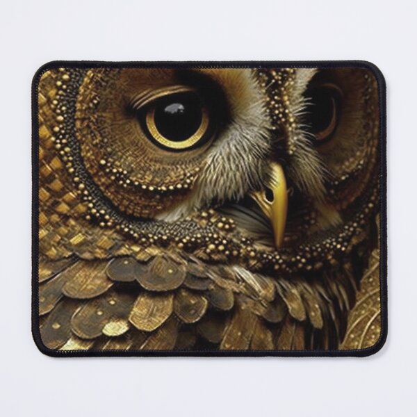 Item preview, Mottled Owl Closeup designed and sold by OccultDreams.