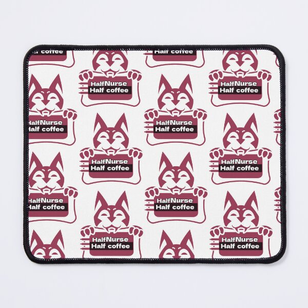 Item preview, Half nurse half coffee funny medical coffee cat designed and sold by I-mydesign.