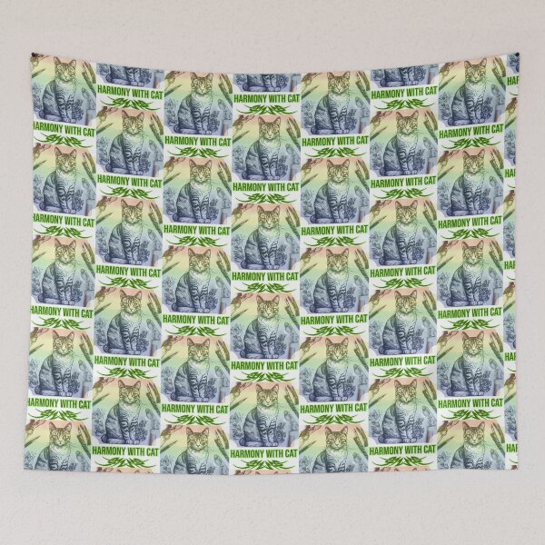 Item preview, Harmony With Cat designed and sold by DonAscaneo.