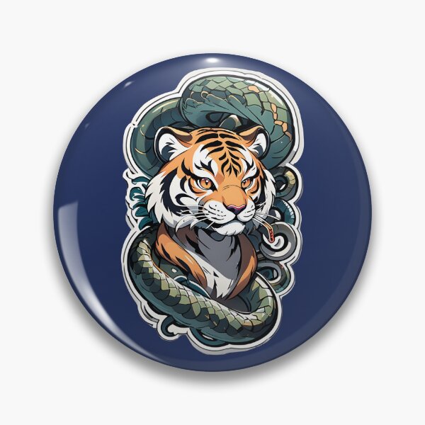 Item preview, tiger tattoo designed and sold by SketchysDESIGNS.