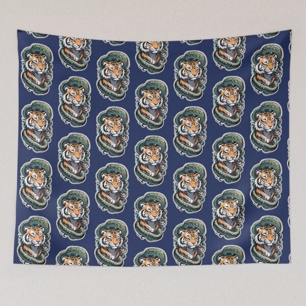 Item preview, tiger tattoo designed and sold by SketchysDESIGNS.