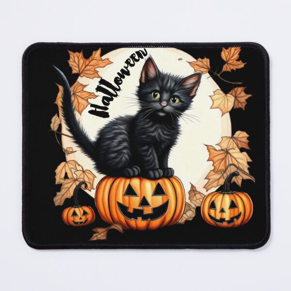 Item preview, Halloween cats designed and sold by UniqueAll4You.