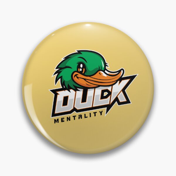 Item preview, Duck Mentality Logo Yellow designed and sold by DuckMentality.