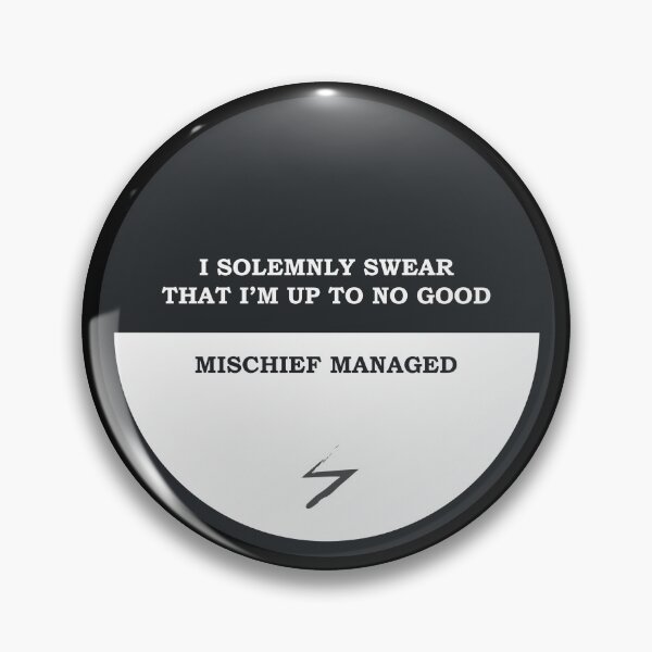 Item preview, I Solemnly Swear I'm Up To No Good - Potter  designed and sold by PatsRandomShop.
