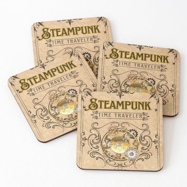 Item preview, Steampunk Time Traveler 1876 Victorian Vintage Design designed and sold by Night Bloom Designs.