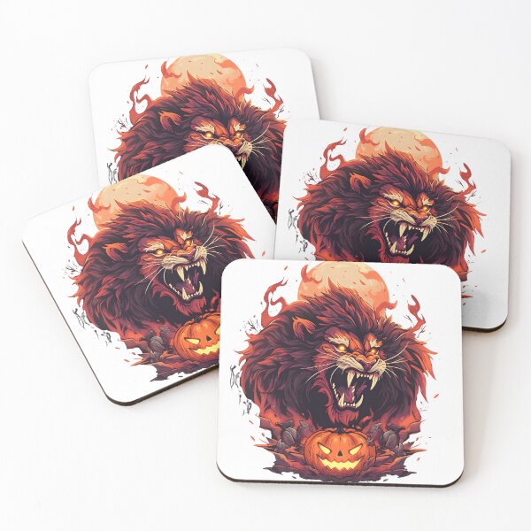 Item preview, Halloween Anime Roaring Lion designed and sold by chrstnslts.
