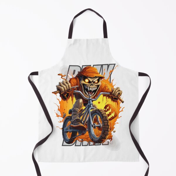 Item preview, Lantern Leap: Halloween BMX Adventure with Pumpkin Flair Tee designed and sold by Moisky Patterns.