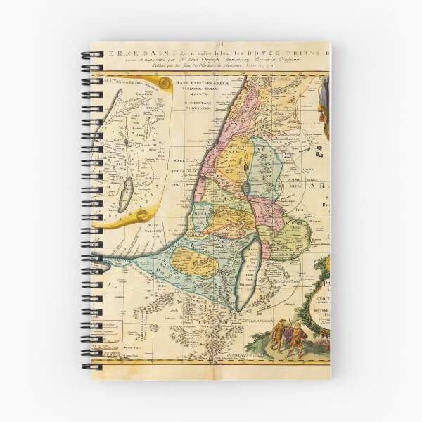 Item preview, 1750 map of Palestine published by Homannsche Erben designed and sold by Francespoppy.