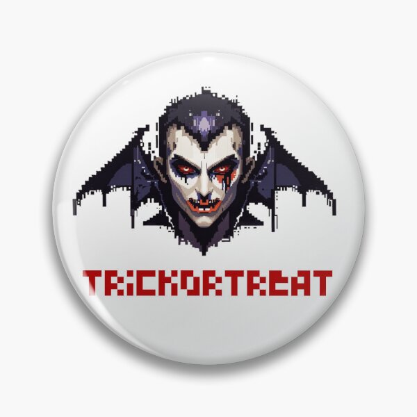 Item preview, Halloween pixel vampire  designed and sold by PERFECART.