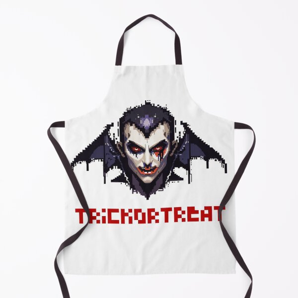 Item preview, Halloween pixel vampire designed and sold by PERFECART.