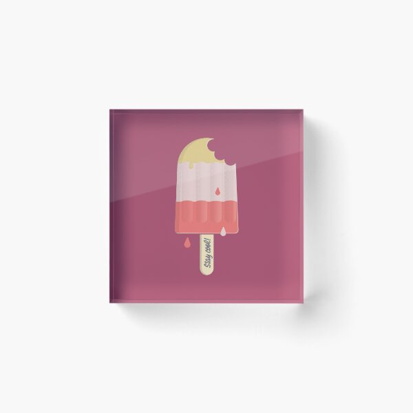 Item preview, Stay cool - popsicle retro illustration designed and sold by 4personnen.