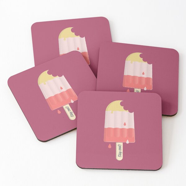 Item preview, Stay cool - popsicle retro illustration designed and sold by 4personnen.