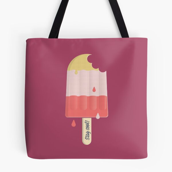 Item preview, Stay cool - popsicle retro illustration designed and sold by 4personnen.