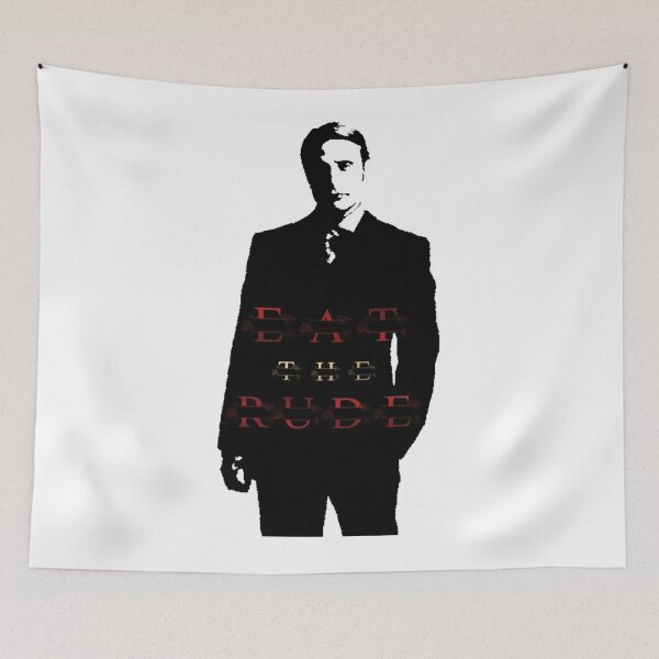 Item preview, Hannibal Lecter 01 - Mads Mikkelsen designed and sold by ShopArtGalla.
