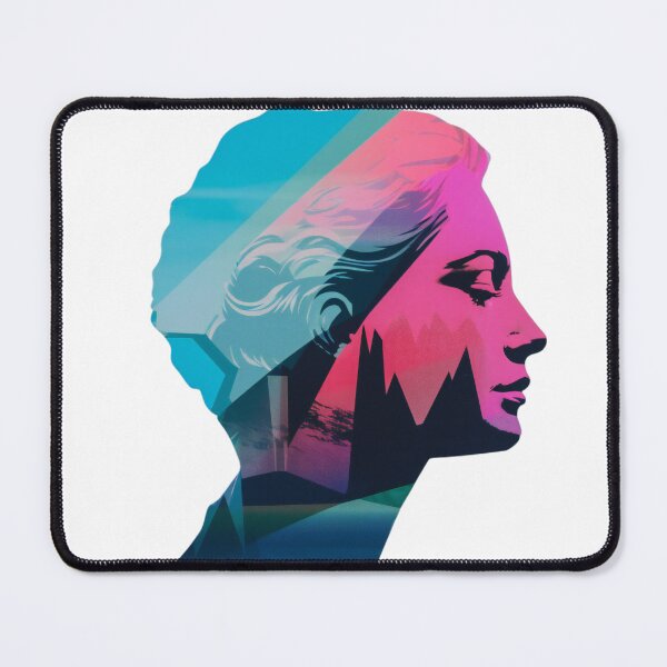 Item preview, Neon Madonna Pilcrow Glitch designed and sold by Ethan James.