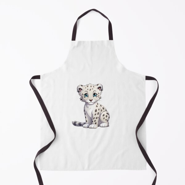 Item preview, Artistic Style Snow Leopard White Jaguar White Tiger Cartoon Leopard Jaguar Sticker, wall arts, Art Prints and More designed and sold by Kevin Lou.