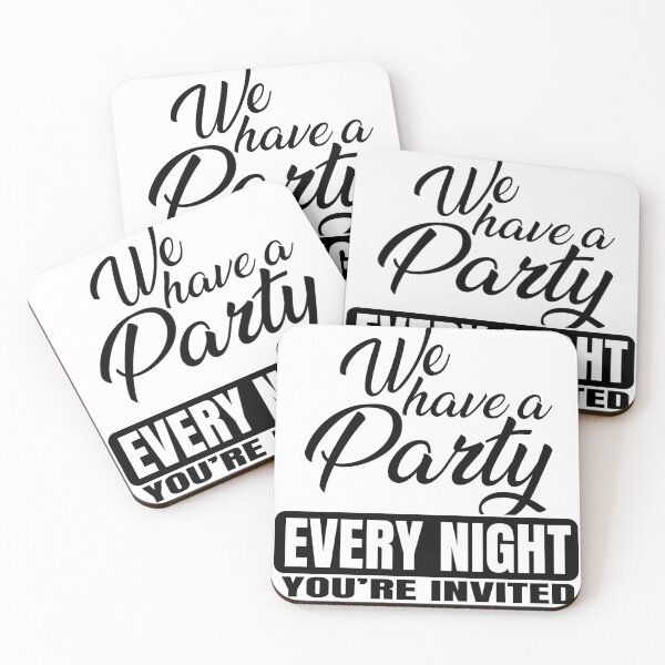 Item preview, We Have Party Every Night designed and sold by Xmepr.
