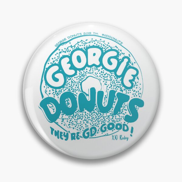 Item preview, Georgie Donuts Logo designed and sold by Dollin-Studios.