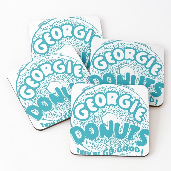Item preview, Georgie Donuts Logo designed and sold by Dollin-Studios.