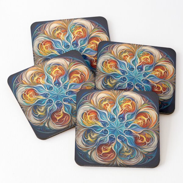 Item preview, Wind Mandala #1 designed and sold by GammarayPrints.
