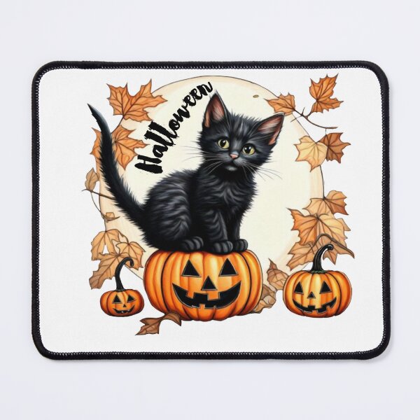 Item preview, Halloween Cats designed and sold by UniqueAll4You.