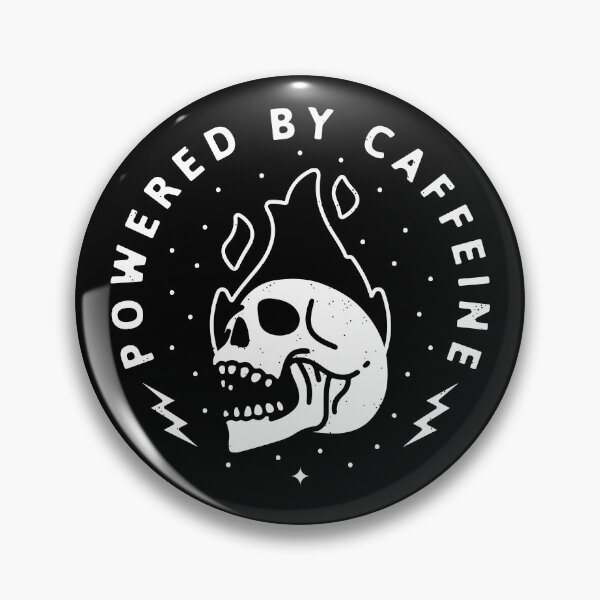 Item preview, Powered by Caffeine designed and sold by rfad.