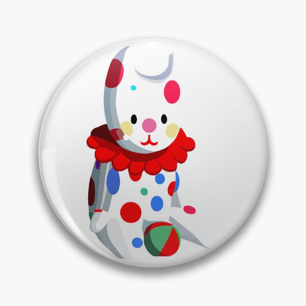Item preview, Minimalist Cat Circus: Cat clown, jester cat, abstract minimalist designed and sold by EmeraldeaArt.