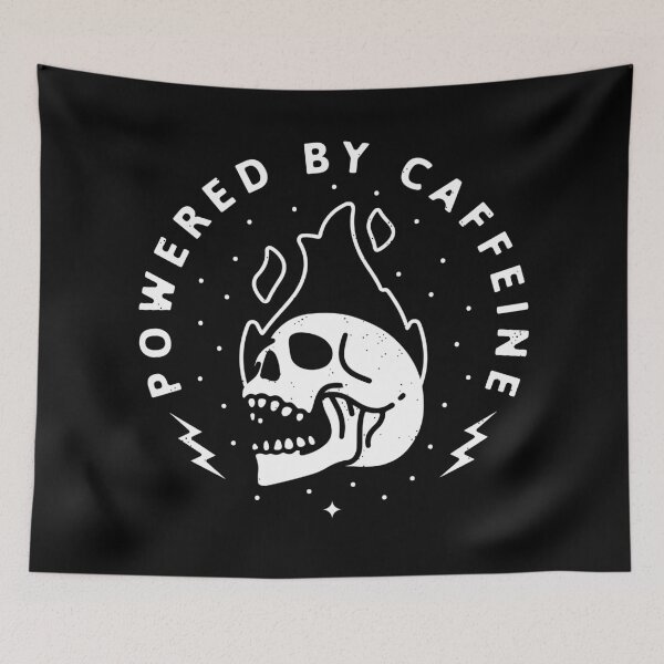 Item preview, Powered by Caffeine designed and sold by rfad.